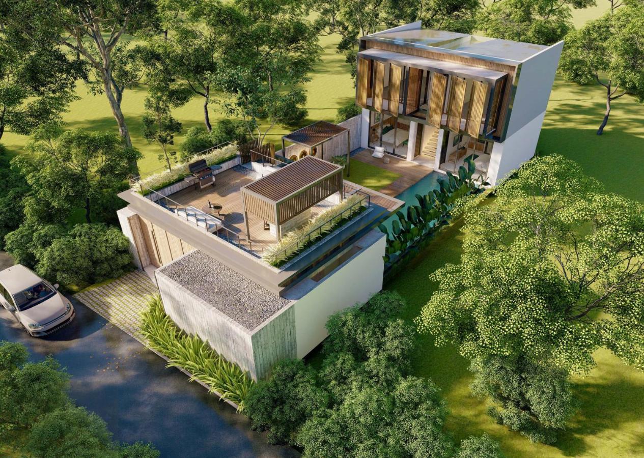 New 4 Bedroom 5 Min Walk To Berawa Beach Enclosed Livng Canggu  Exterior photo